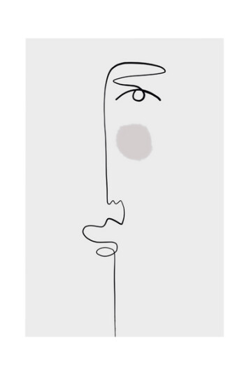 Malerifabrikken Poster Faces 1 1642209-01-48