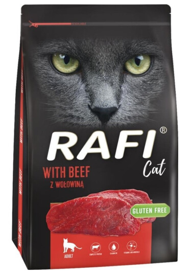 Dolina Noteci Rafi Cat With Beef Tørfoder Til Kattekillinger 7 kg