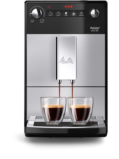 Melitta Purista Series 300 Helautomatisk Kaffemaskin 15 Bar Sølv Melitta Purista Series 300 Helautomatisk Kaffemaskin 15 Bar Sølv