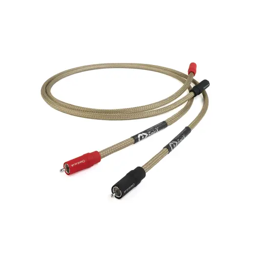 Chord EpicX Analog RCA m/jording Signalkabel til platespiller   1,2 meter