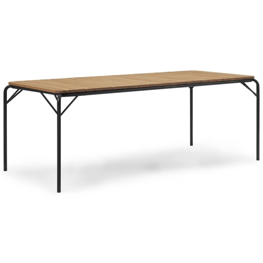 Normann Copenhagen Vig Spisebord 90 x 200 cm Sort/Robinia Normann Copenhagen Vig Spisebord 90 x 200 cm Sort/Robinia