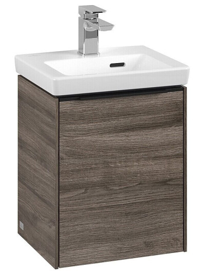 Villeroy & Boch  Subway 3.0 Servantskap m/1 dør 351x429x309 mm Steingrå Eik