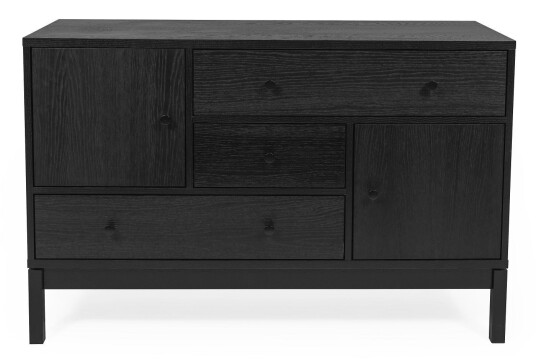 Woodman AbbeyWood Skænk - Sort/Charcoal Unoliving