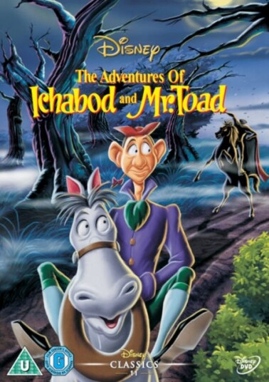 The Adventures Of Ichabod And Mr. Toad DVD