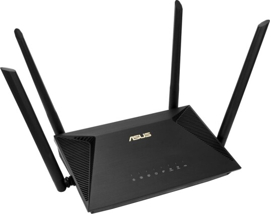 Asus RT-AX53U WiFi 6 Ruter Dobbeltbånd 1800 Mbps Sort Asus RT-AX53U WiFi 6 Ruter Dobbeltbånd 1800 Mbps Sort
