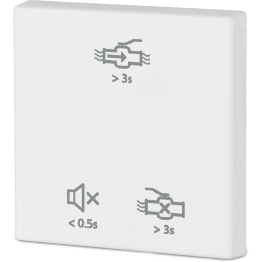 xComfort 1-felts vippe for Water Guard, Glans renhvit - 4560179