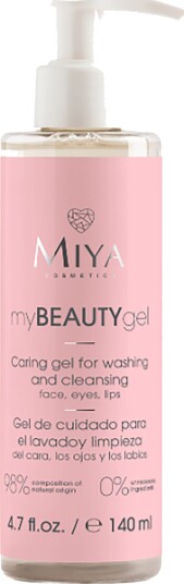 Miya Mybeautygel Caring Gel For Washing And Cleansing 140 ml