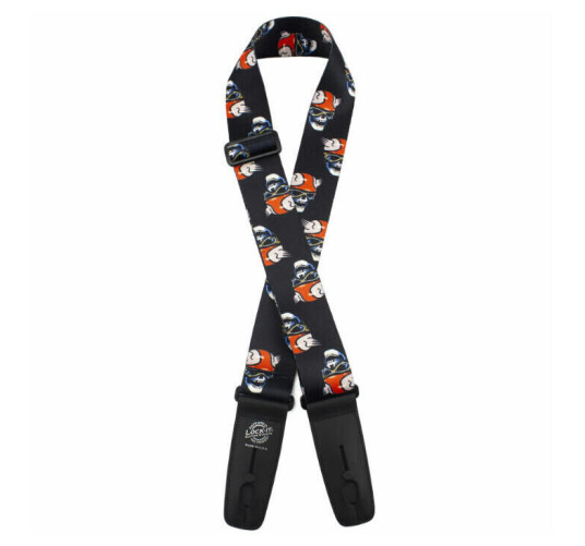 D'Andrea Lock-It Strap 2" Plush Poly Café Racer