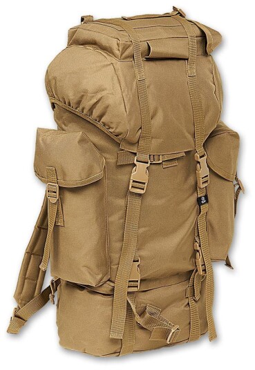 Brandit Nylon Ryggsekk en størrelse Brun Beige