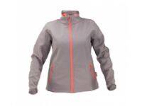 LAHTIPRO Lahti Pro Women's Soft-Shell Jacket L Gray-Orange L4090403
