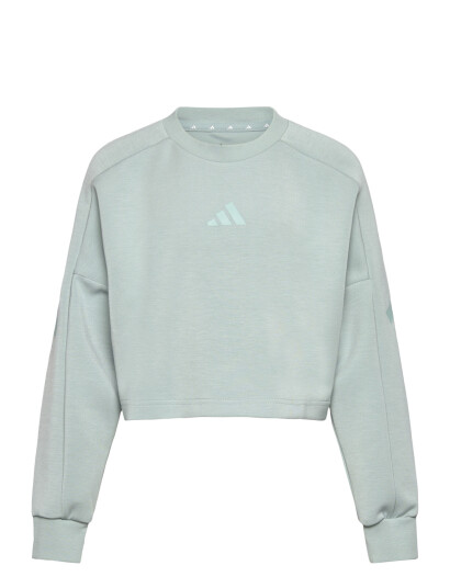 Adidas Sportswear Jg Fi 3S Crew Green 116 Adidas Sportswear Jg Fi 3S Crew Green 116
