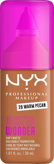 NYX Professional Makeup   Make Em Wonder Foundation 30 Ml   Brun