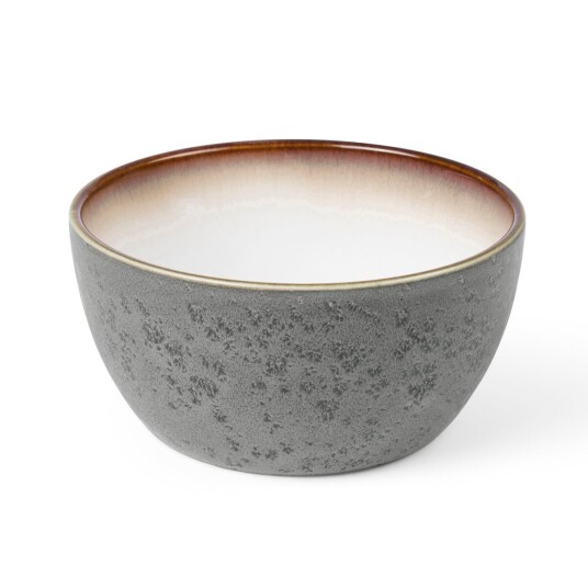 Bitz skål Ø 14 cm grå Grå-creme