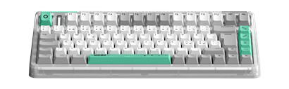 IQUNIX OG80 Wormhole RGB Cherry Red - Gamingtastatur - Nordisk - Grå IQUNIX OG80 Wormhole RGB Cherry Red - Gamingtastatur - Nordisk - Grå