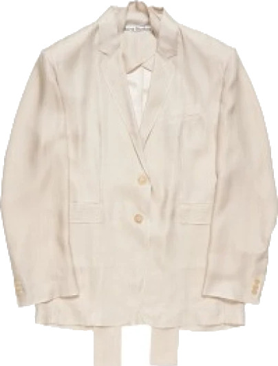 Acne Studios Dame Jakker Beige S, Acne Studios Dame Jakker Beige S,