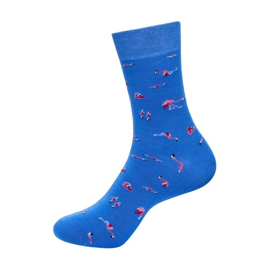 Comfy Socks Blue Flamingo 41-43 Comfy Socks Blue Flamingo 41-43
