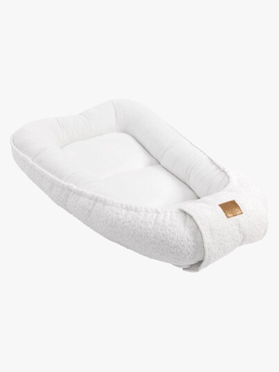 Meowbaby Boucle Babynest White Meowbaby Boucle Babynest White