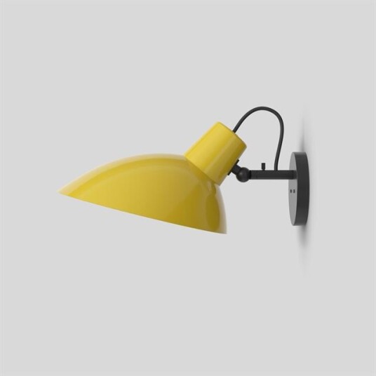 Astep VV Cinquanta Vegglampe Sort/Gul Astep VV Cinquanta Vegglampe Sort/Gul