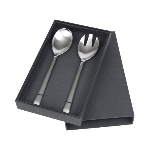 Broste Copenhagen Hune salatbestikk 2-pakn. brushed satin Broste Copenhagen Hune salatbestikk 2-pakn. brushed satin