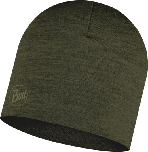Buff Merino Lightweight Beanie OneSize, Solid Bark