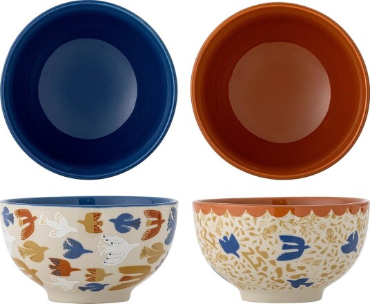 Bloomingville Anniversary Bowl - MULTI-COLOURED - 500 ml