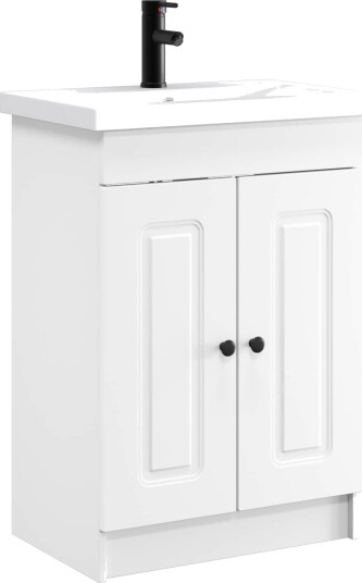  Baderomsinnredningssett Hvit 78,5 x 37,5 x 81 cm Konstruert tre