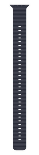Apple - Klokkerem Forlengelse For Smart Armbåndsur - 49 Mm, Naturlig Titanfinish - 130 - 250 Mm - Marineblå