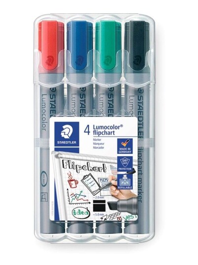 Staedtler Flipchart marker Lumocolor 4pcs.box Staedtler Flipchart marker Lumocolor 4pcs.box