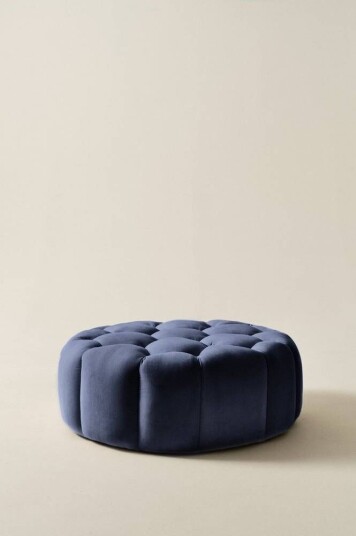 Jotex PLEASANT sittepuff, diameter 95 cm Blå 1716771-01-0 1716769-02-0