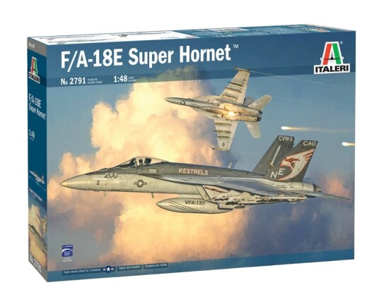 Italeri 1:48 F/A-18 E Super Hornet Plastmodell Byggesett