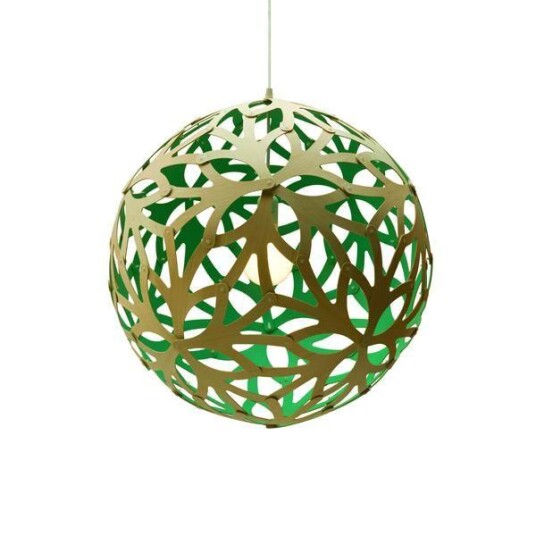 David Trubridge Floral Ø40 Aqua Taklampe David Trubridge Floral Ø40 Aqua Taklampe