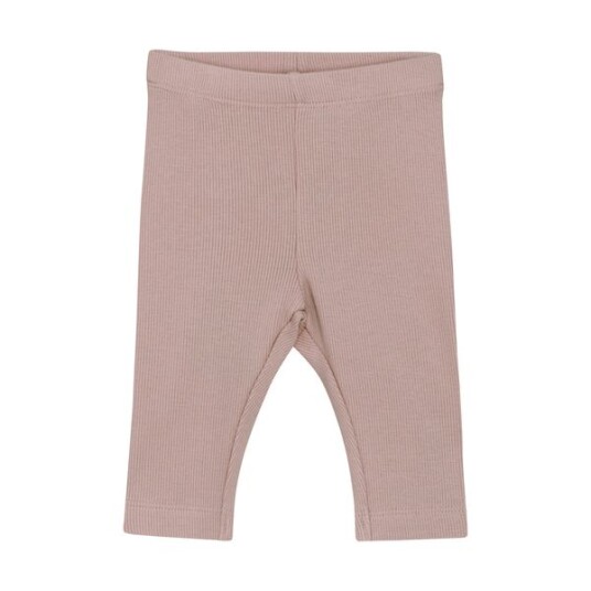 Huttelihut Rib leggings baby - fawn