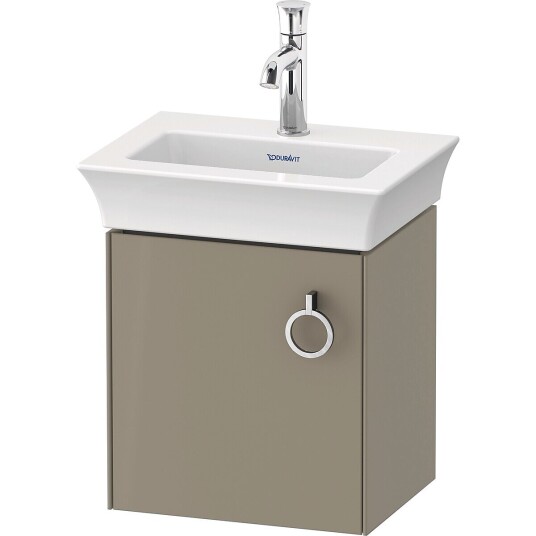 Duravit White Tulip Servantskap m/1 dør 38,4x29,8x41 cm Stengrå Høyglans