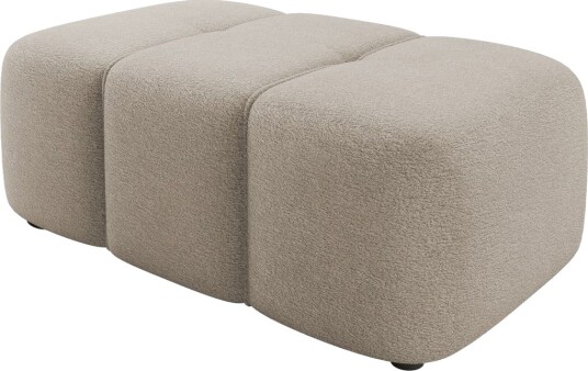 Flo Fotskammel 93 cm - Beige