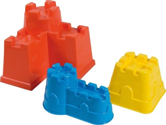 Androni Sandslott Sett 3+ År 3 Deler