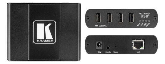KRAMER KDS-USB2 - Encoder/Decoder Kit - USB-utvider - GigE