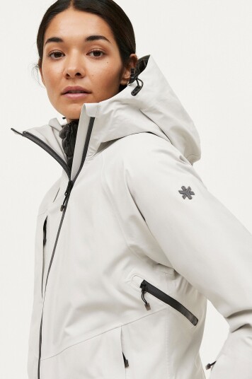 Áhkká Skalljakke 3 layer Shell Jacket AbR Grå