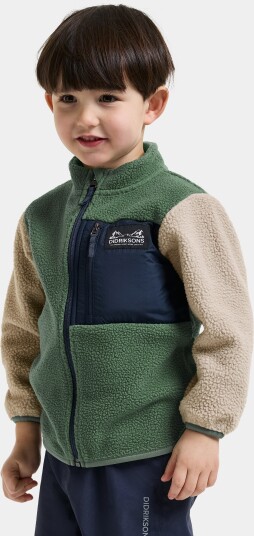 Didriksons Anten Kids" Full Zip Green 110 Didriksons Anten Kids" Full Zip Green 110
