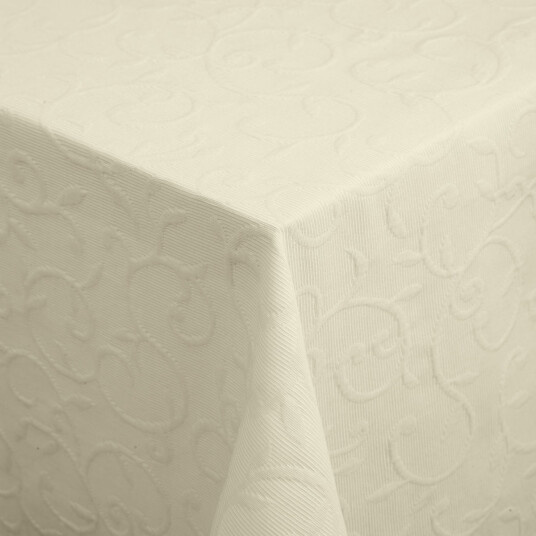 ERWIN M. Duk Biella firkantet; 130x220 cm (BxL); Champagnebeige; Rektangulær