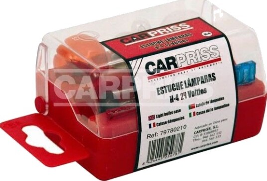 CARPRISS 79780212 Assortiment, lyspærer