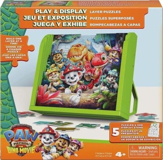 Paw Patrol Movie 3 Layer & Display Puzzle Paw Patrol Movie 3 Layer & Display Puzzle