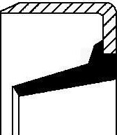 Tetningsring styrespindel CORTECO 01026865B