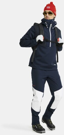 Craft Nor Adv Backcountry Anorak M White/blaze L Craft Nor Adv Backcountry Anorak M White/blaze L