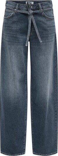 ONLY Onlgianna Mw Straight Dnm Dot003 Noos - Blue - 30 x 30
