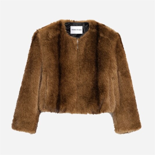 Stand Studio Karly Jacket Natural Brown