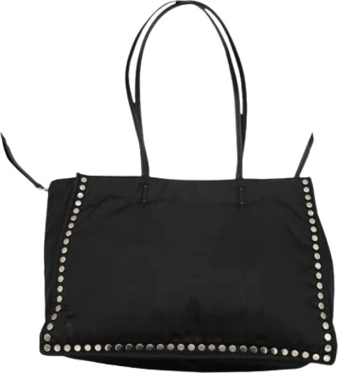 Prada Vintage Dame Svart