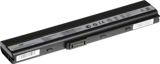 Green Cell Batteri Til Bærbar Pc Tilsvarer: Asus A32-K52 Litiumion 6-Cellers 4400 Mah Svart AS02 Green Cell Batteri Til Bærbar Pc Tilsvarer: Asus A32-K52 Litiumion 6-Cellers 4400 Mah Svart AS02
