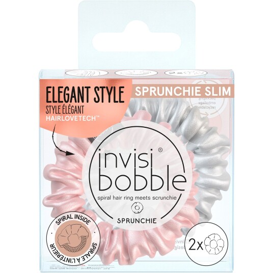 Invisibobble Sprunchie Slim Bella Chrome
