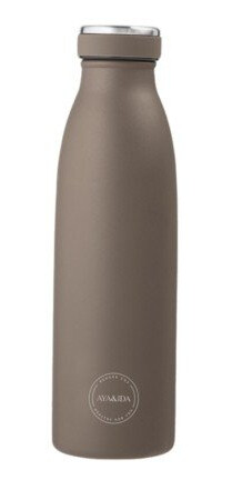 Aya&ida Drinking Bottle Drikkeflaske Med Lokk 500 Ml Driftwood