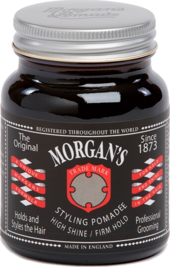 Morgan's Pomade Styling Pomade Black Label - High Shine Firm Hold Morgan's Pomade Styling Pomade Black Label - High Shine Firm Hold